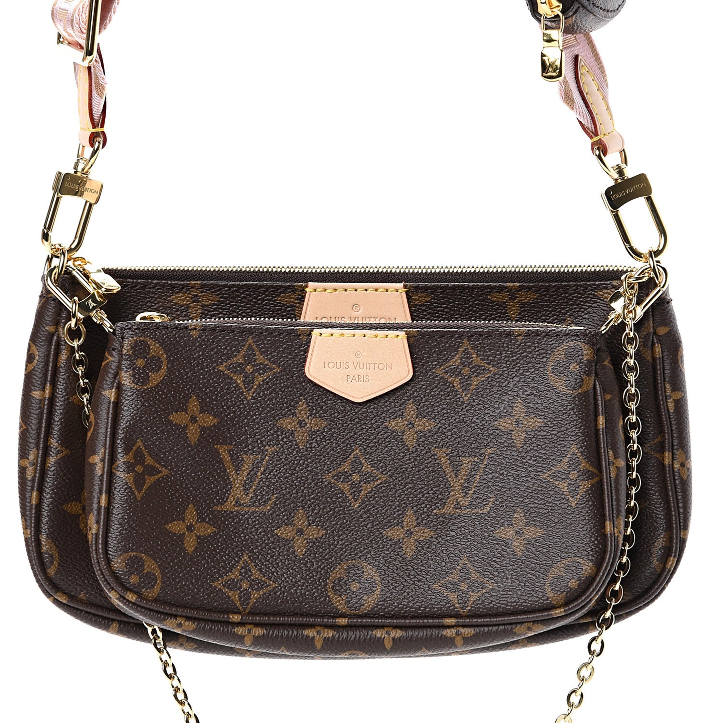 Monogram Multi Pochette Accessories Rose Clair