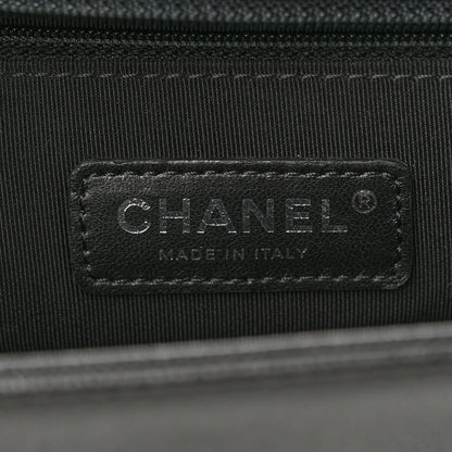 Chanel Caviar Quilted New Medium Boy Flap So Black 6 of 11