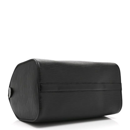 Louis Vuitton Epi Speedy 25 Black 4 of 10