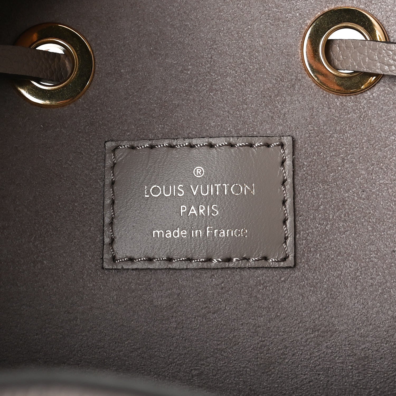 Louis Vuitton Empreinte Monogram Giant Neonoe MM Tourterelle Creme 6 of 11