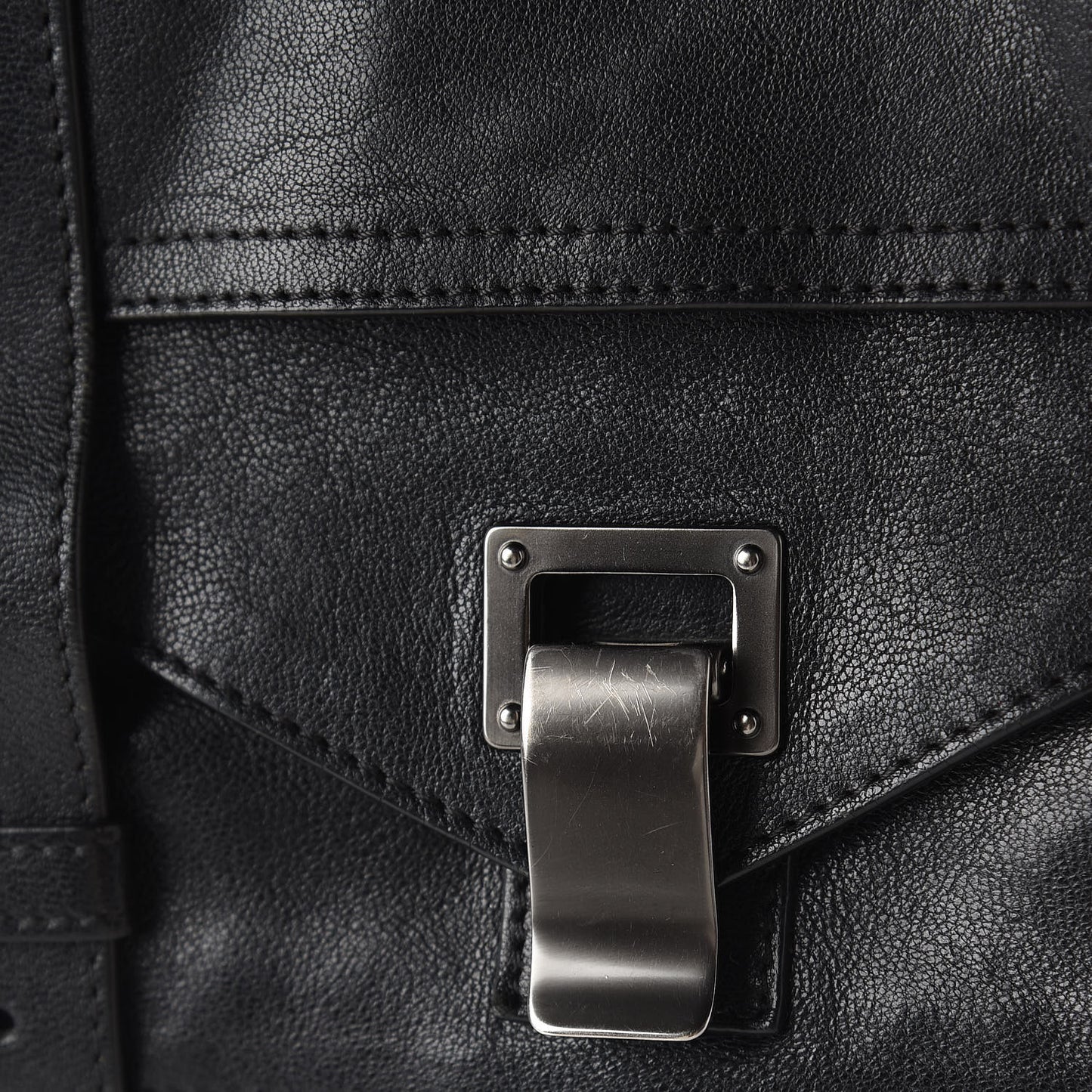 Lambskin Tiny PS1 Satchel Black