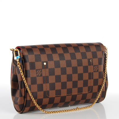 Louis Vuitton Damier Ebene Favorite MM 3 of 8