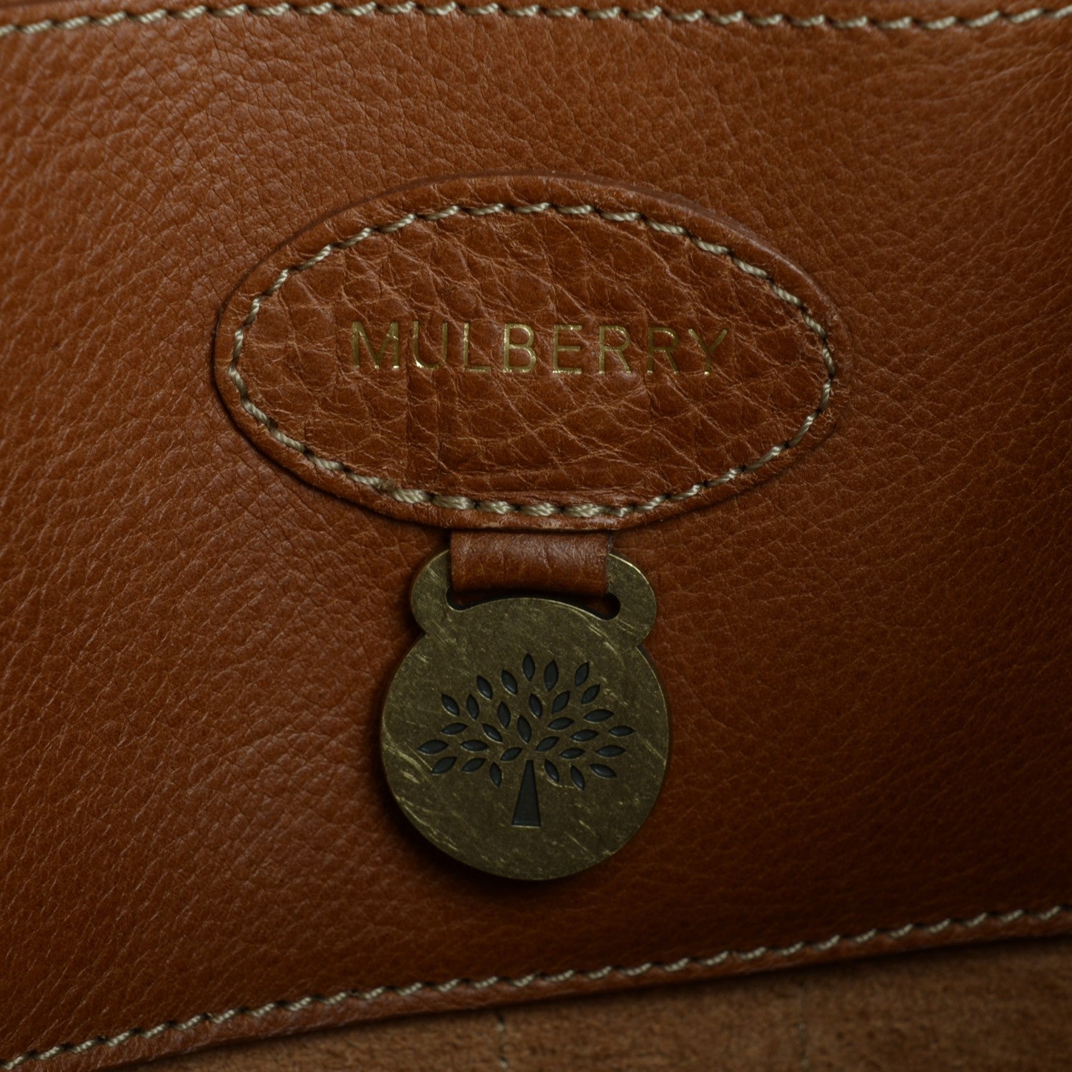 Mulberry Natural Leather Bayswater Oak 7 of 9