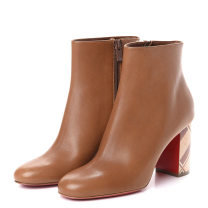 Christian Louboutin Calfskin Sahel 85 Ankle Boots 36 Cuoio 3 of 7