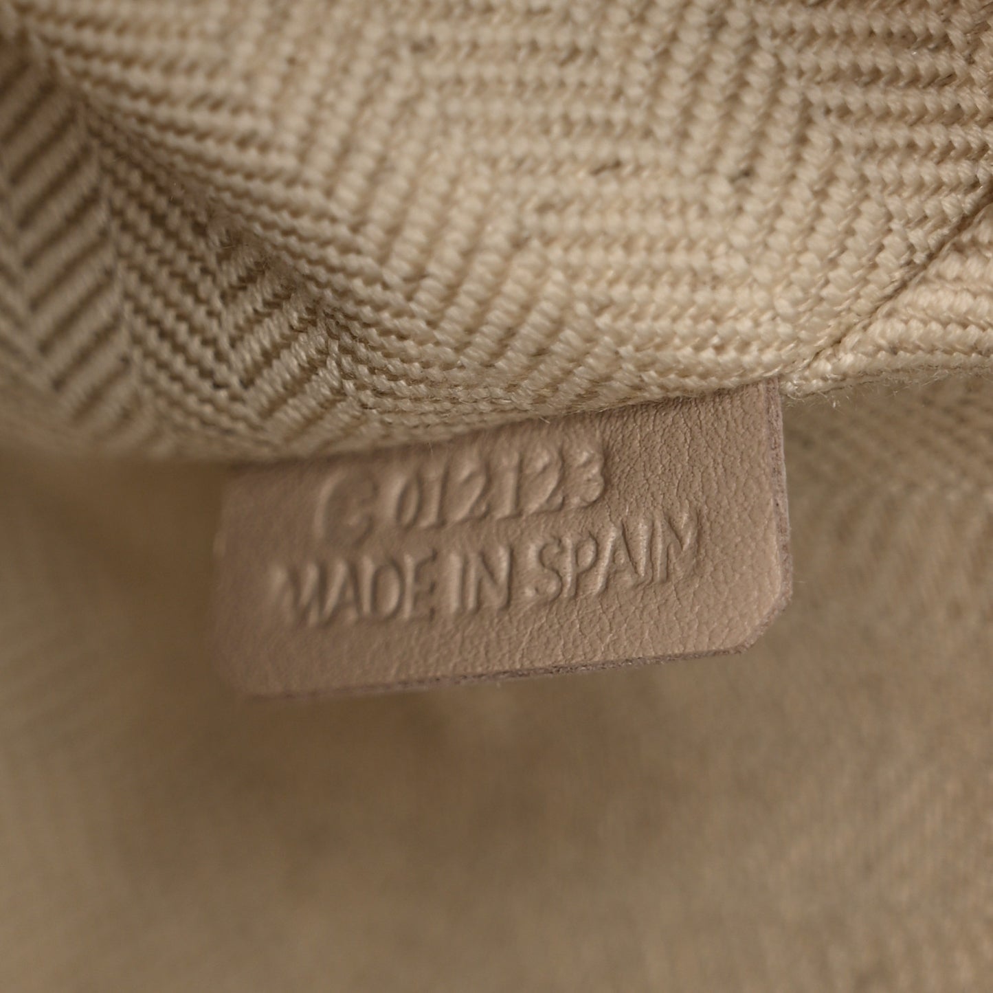 Calfskin Mini Puzzle Bag Sand