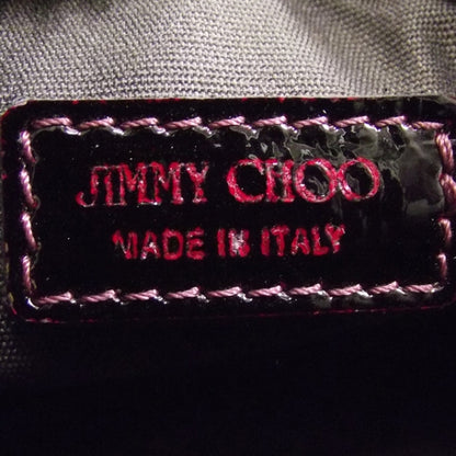 Jimmy Choo Patent Cosmetic Pouch Plum 6 of 8