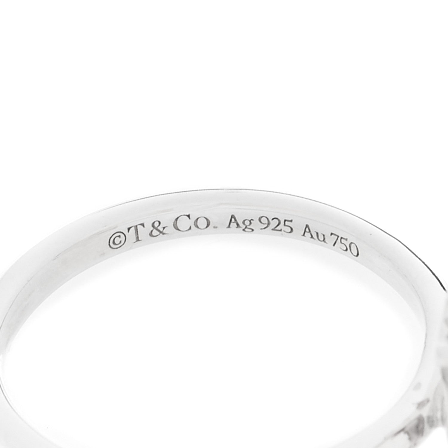 Tiffany Sterling Silver 18K Rose Gold Return to Tiffany Love Bugs Ladybug Ring 47 4 4 of 5