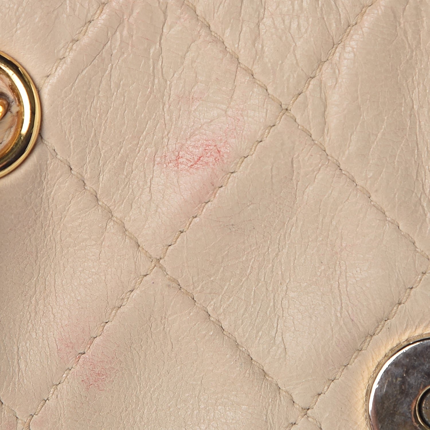 Chanel Lambskin Quilted Tassel Shoulder Bag Beige 10 of 16
