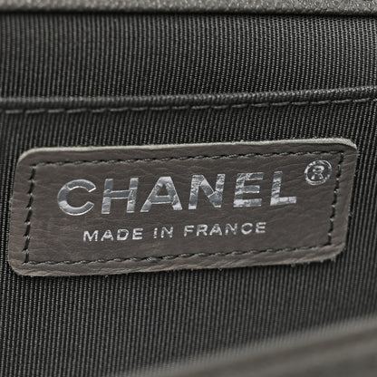 Chanel Caviar Quilted Medium Boy Flap Grey 6 of 8