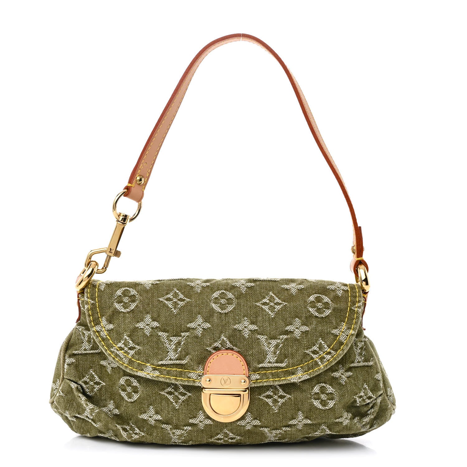 Louis Vuitton Monogram Denim Mini Pleaty Lichen 1 of 14