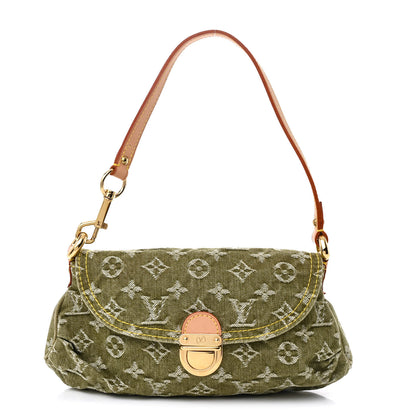 Louis Vuitton Monogram Denim Mini Pleaty Lichen 1 of 14