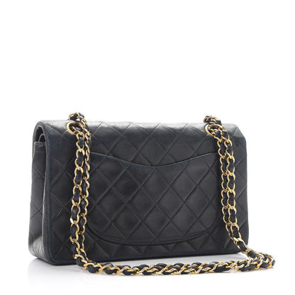 Chanel Lambskin Quilted Small Double Flap Black 3 of 16