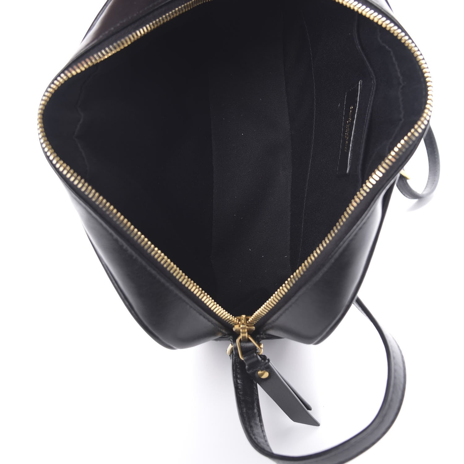 Saint Laurent Calfskin Matelasse Monogram Lou Camera Bag Black 5 of 10