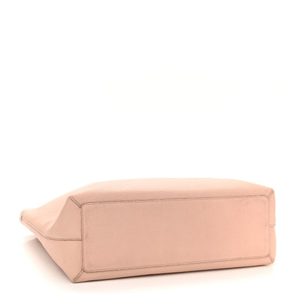 Burberry Grainy Calfskin Remington Tote Pale Ash Rose 3 of 11