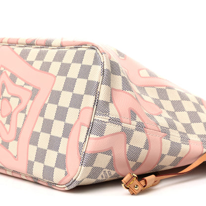 Louis Vuitton Damier Azur Tahitienne Neverfull MM 11 of 11