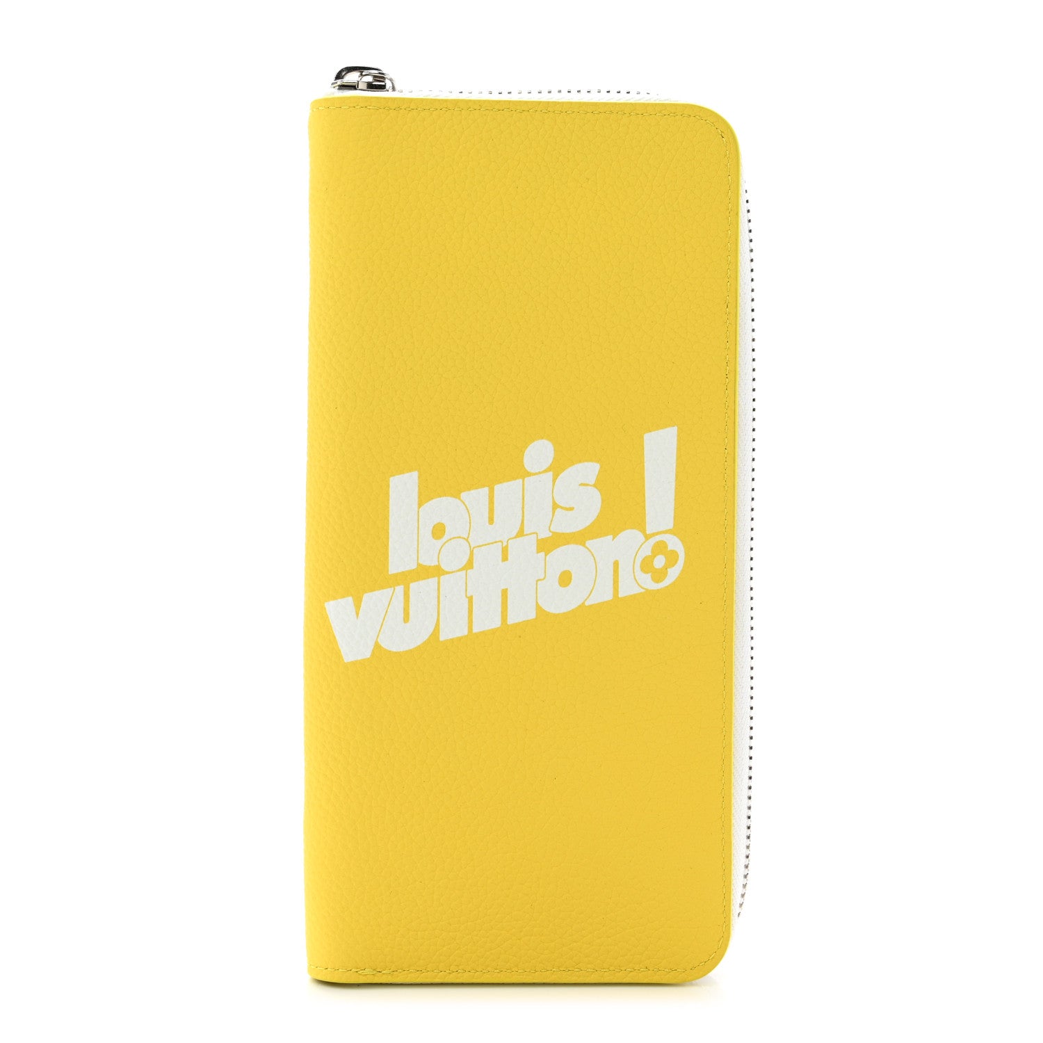 Louis Vuitton Calfskin Everyday LV Vertical Zippy Jaune 1 of 6