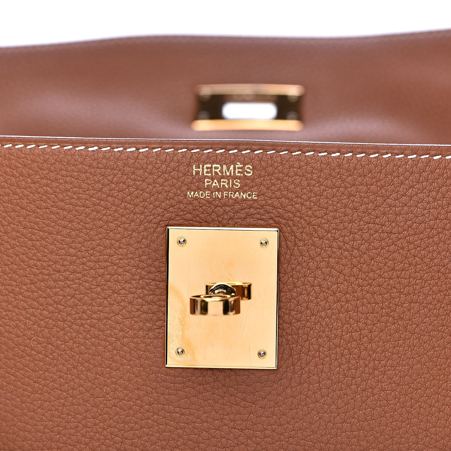 Hermes Togo Kelly Retourne 32 Gold 9 of 31