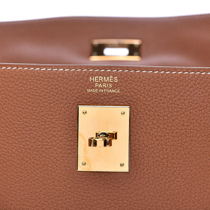 Hermes Togo Kelly Retourne 32 Gold 9 of 31