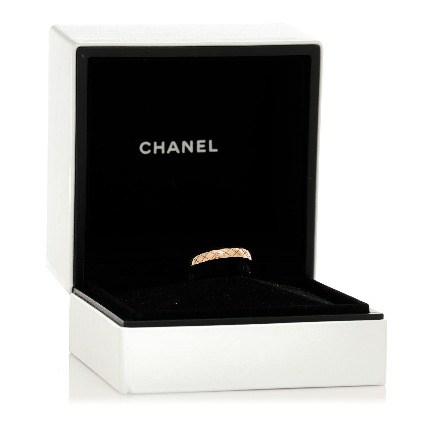 18K Beige Gold Mini Coco Crush Ring 51 5.75
