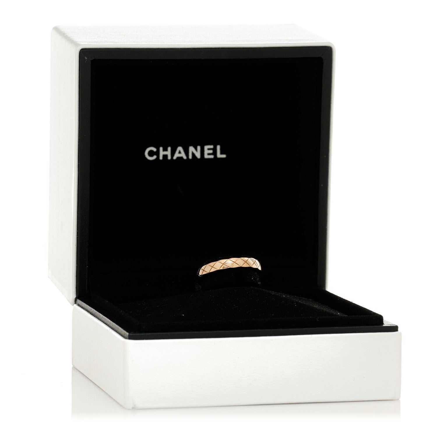 Chanel 18K Beige Gold Mini Coco Crush Ring 51 5.75 7 of 7
