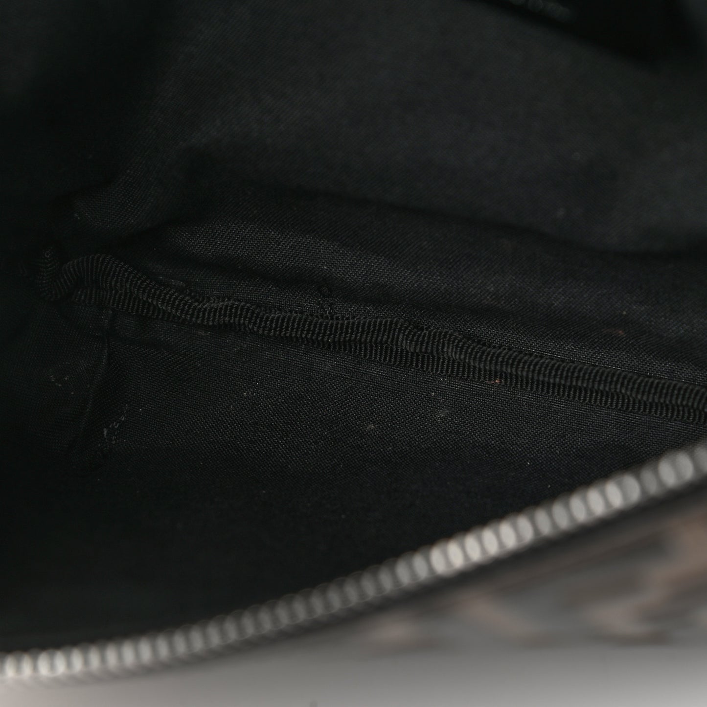 Vitello Century Bi-Color FF 1974 Embossed Belt Bag Maya Black