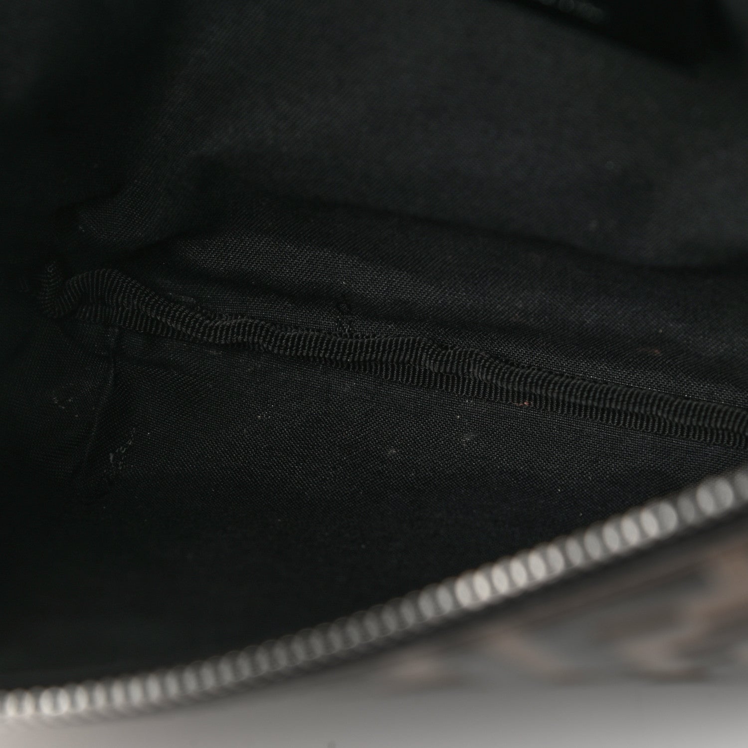 Fendi Vitello Century Bi-Color FF 1974 Embossed Belt Bag Maya Black 8 of 15