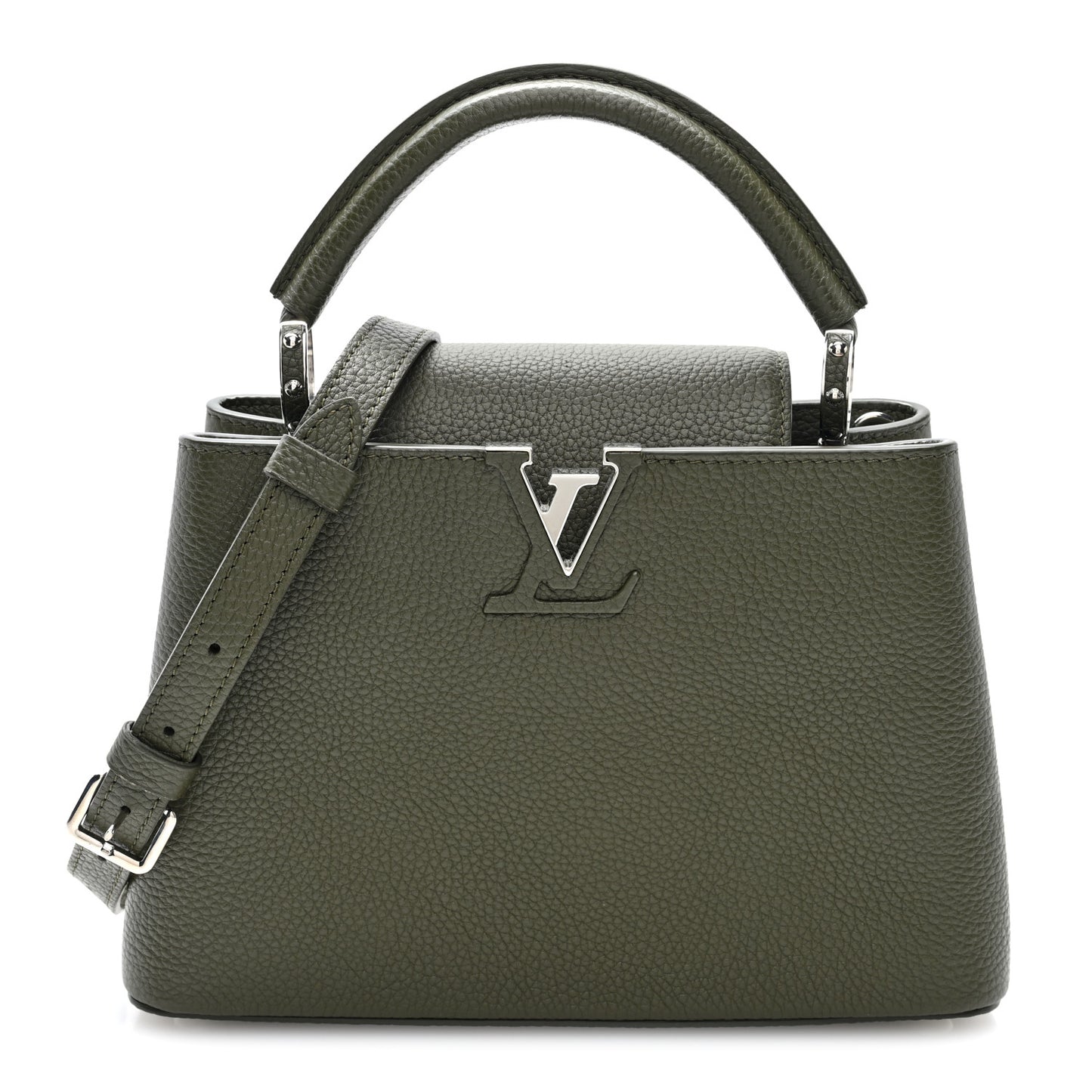 Taurillon Capucines BB Khaki