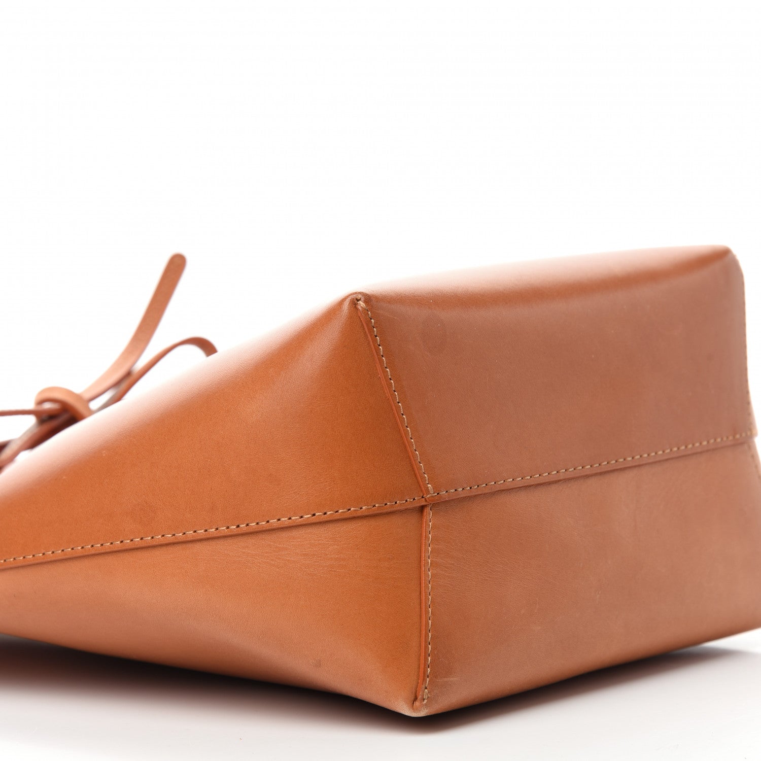 Mansur Gavriel Calfskin Mini Bucket Bag Cammello Rosa 9 of 11