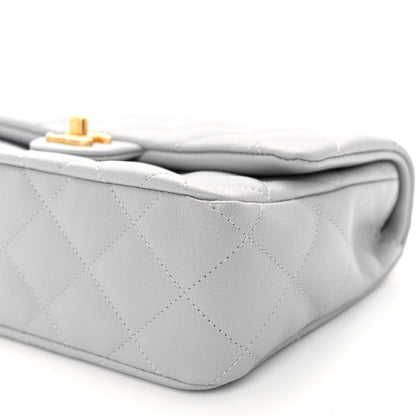 Chanel Caviar Quilted Sweetheart Flap Grey 10 of 10