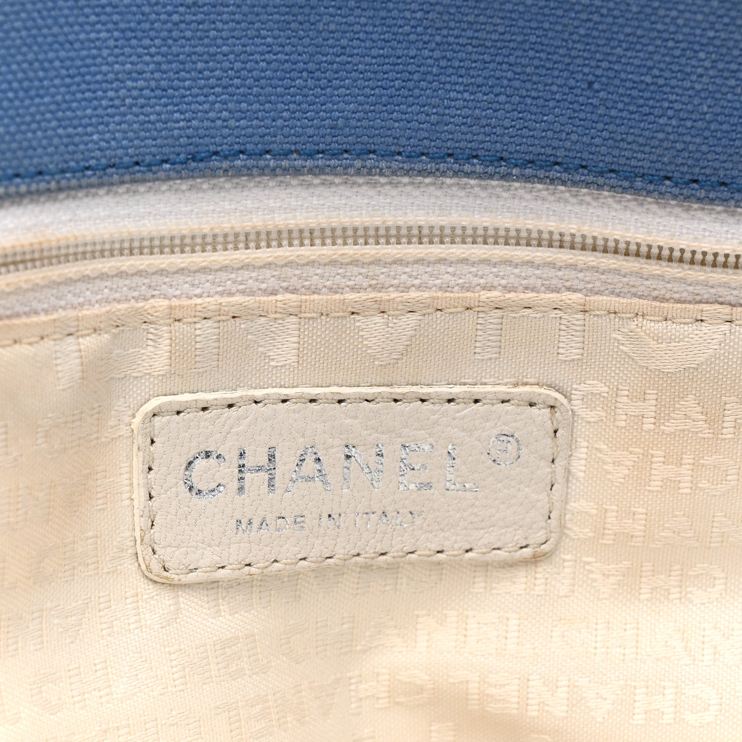 Chanel Canvas Quilted N°5 Shopping Tote Beige 6 of 17