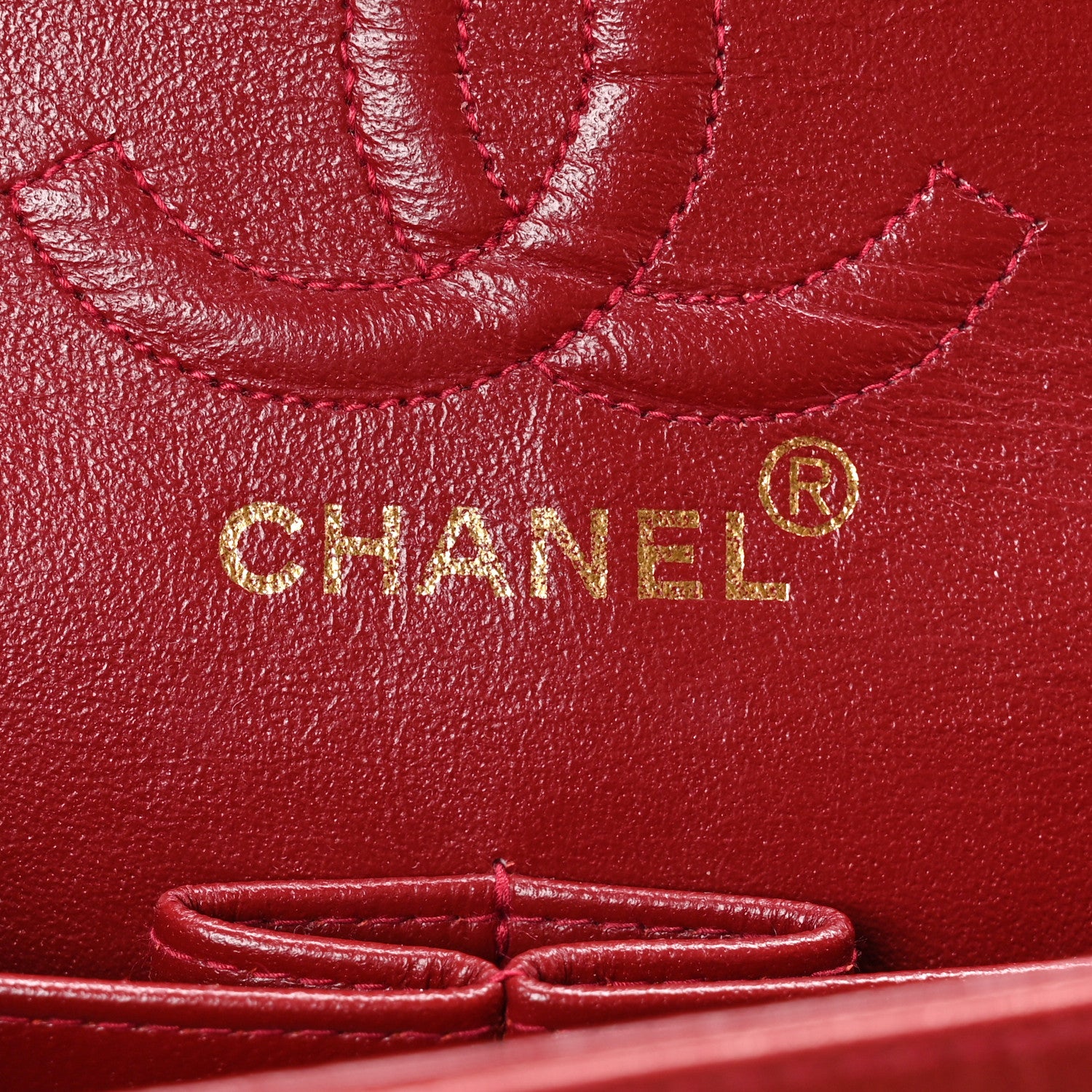Chanel Lambskin Quilted Small Double Flap Red 6 of 12
