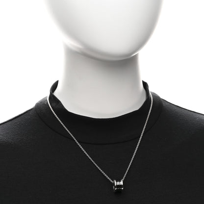 Bulgari Sterling Silver Ceramic Save The Children Pendant Necklace 2 of 5
