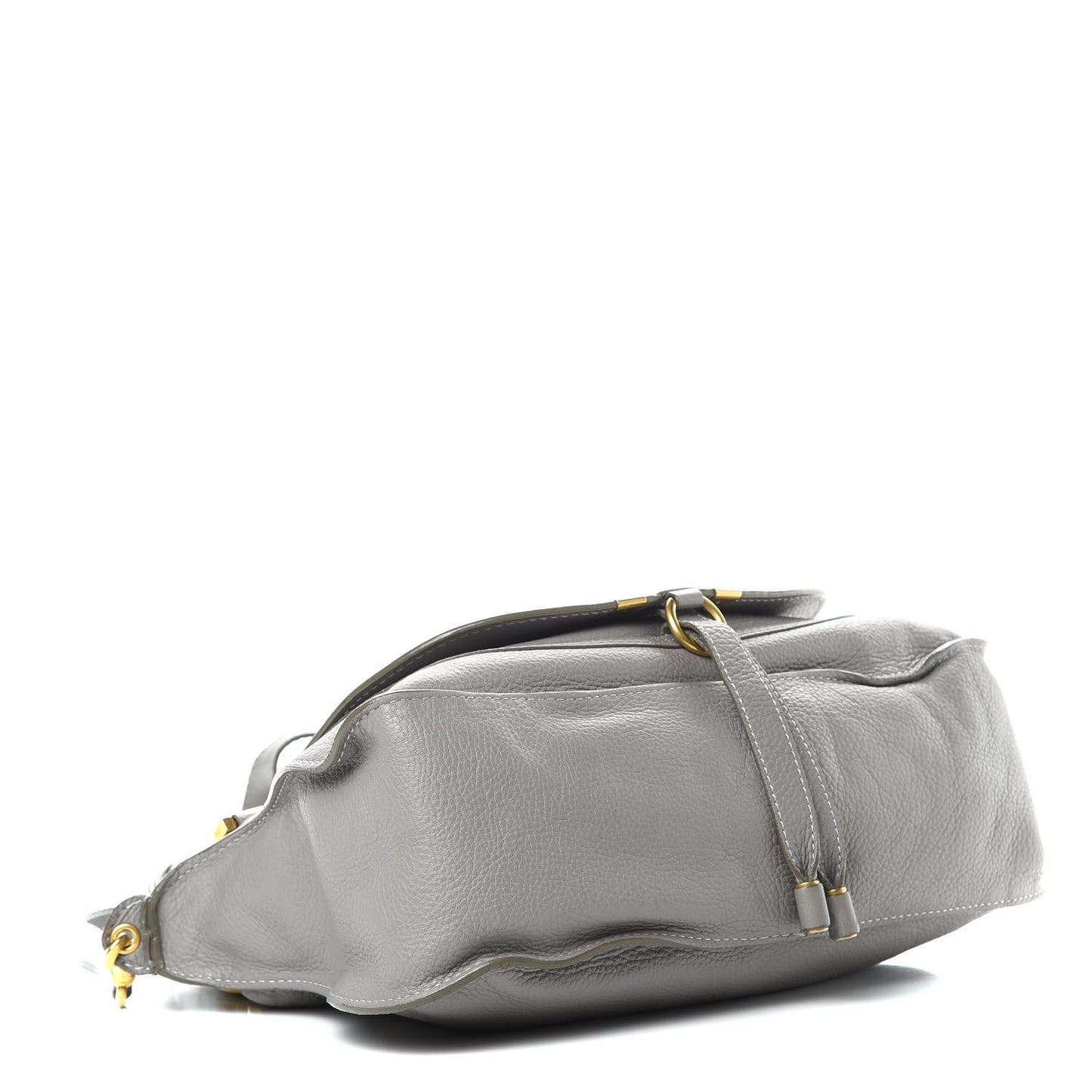 Calfskin Medium Marcie Satchel Cashmere Grey