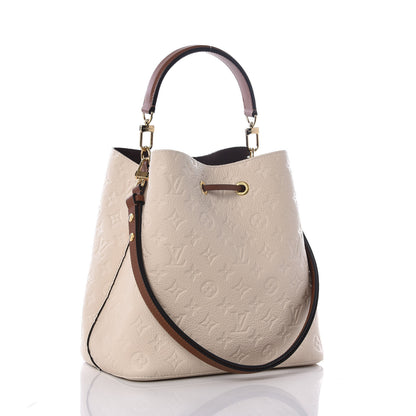 Louis Vuitton Empreinte Neonoe MM Cream 2 of 10