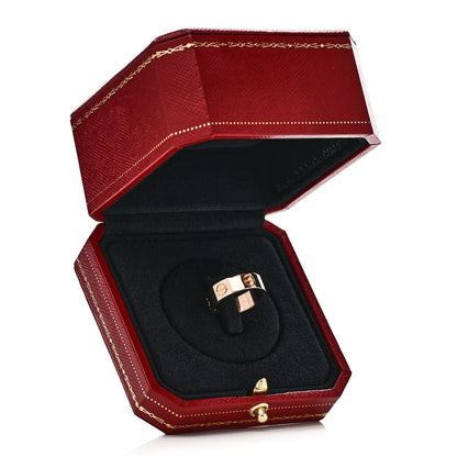 Cartier 18K Pink Gold 5.5mm LOVE Ring 50 5.25 5 of 5