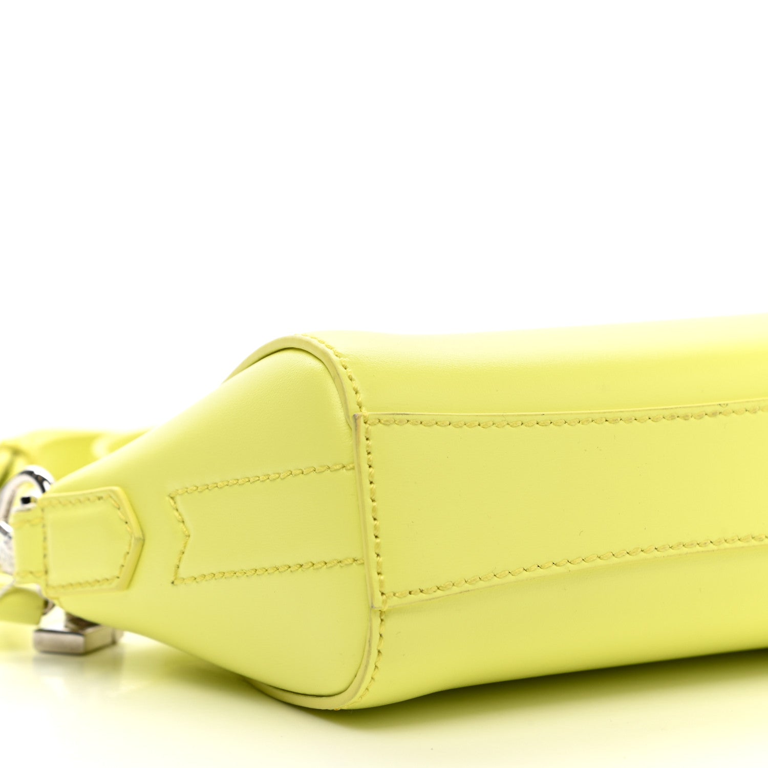 Givenchy Smooth Calfskin Nano Antigona Acid Yellow 9 of 12