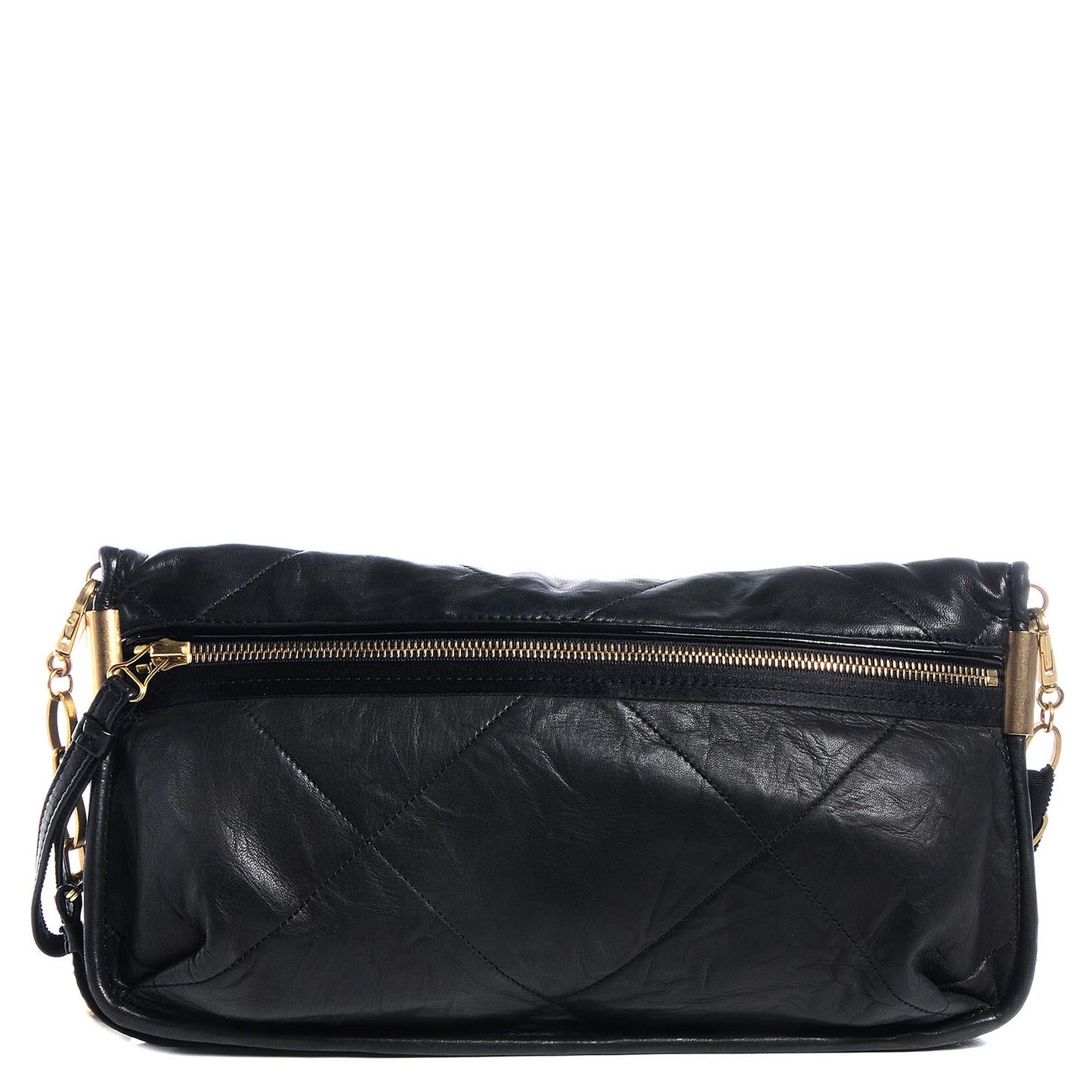 Lambskin Amalia Shoulder Bag Black