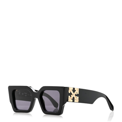Off-White Acetate Square The Sun Sunglasses Black 1 of 7