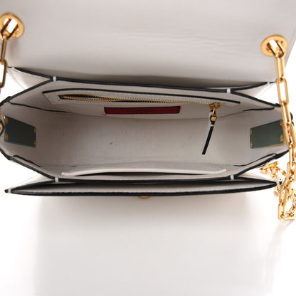 Valentino Garavani Vitello Chain Flap Bag White 5 of 12