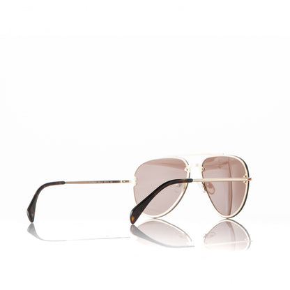 Celine Acetate Mirror Aviator Sunglasses CL41391/S Gold 4 of 7