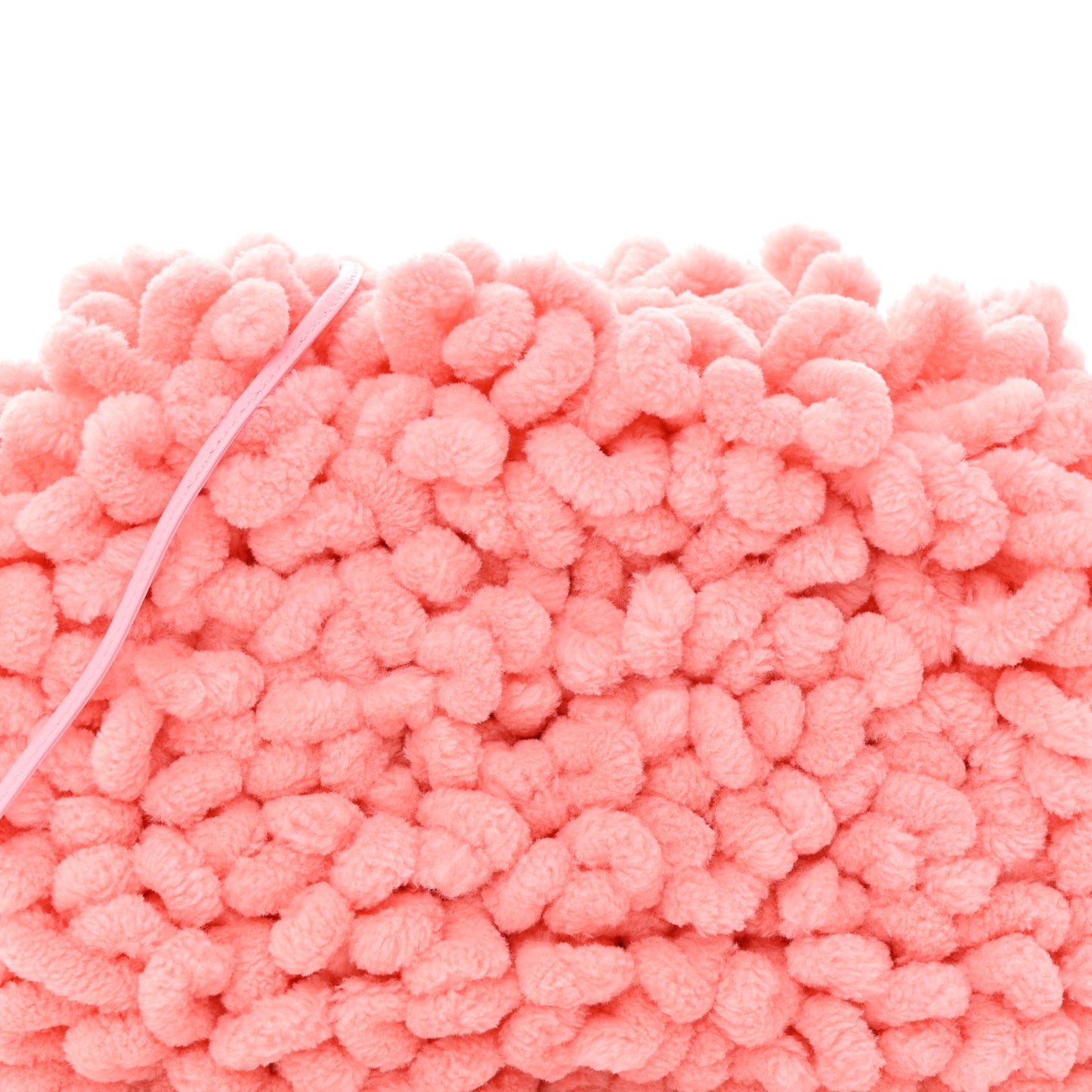 Chenille The Mini Pouch Pink