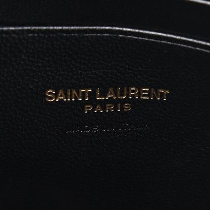 Saint Laurent Grain De Poudre Matelasse Monogram Mini Lou Camera Bag Eros Red 6 of 9