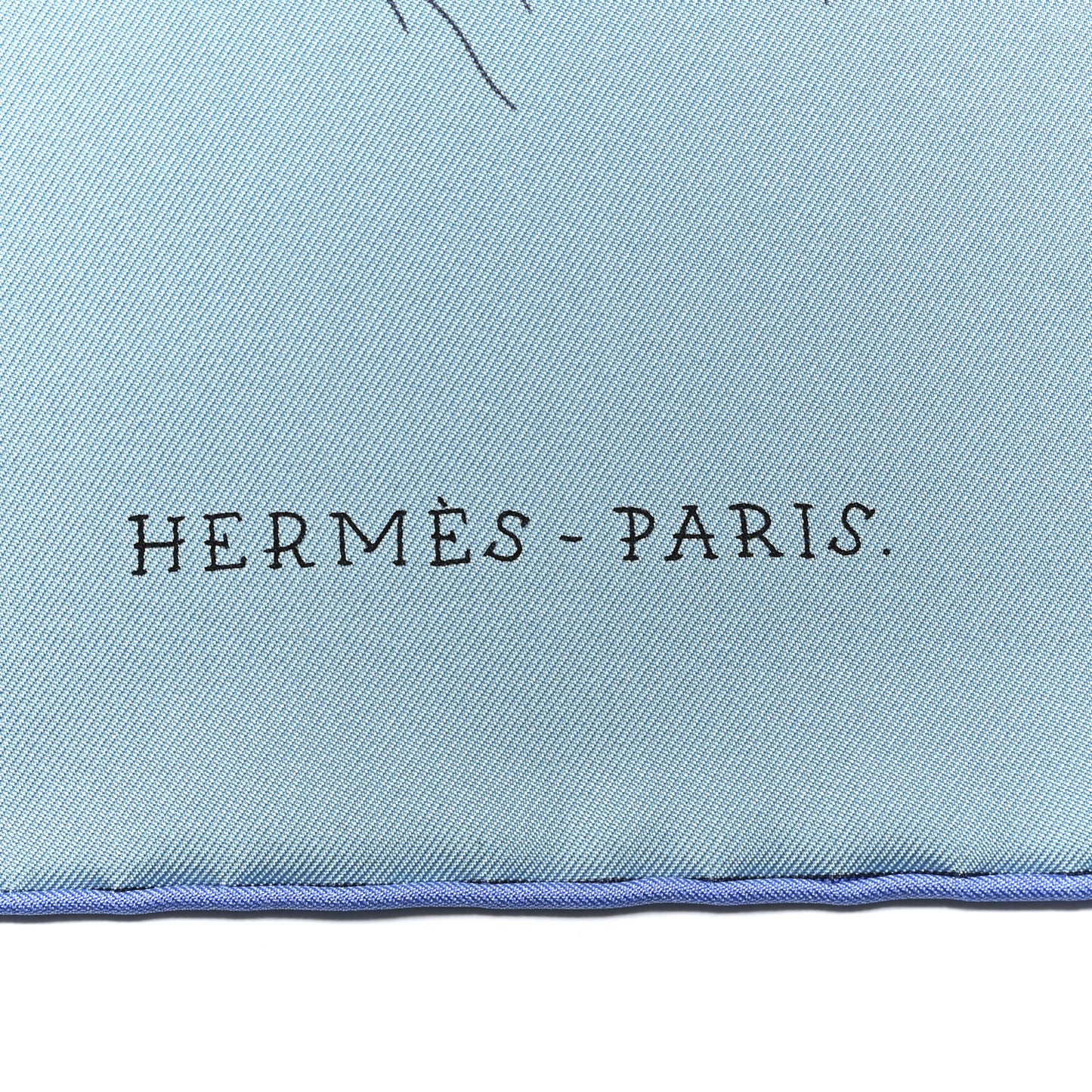 Silk The Battery New York Scarf 90 Bleu Vert Rose Pale