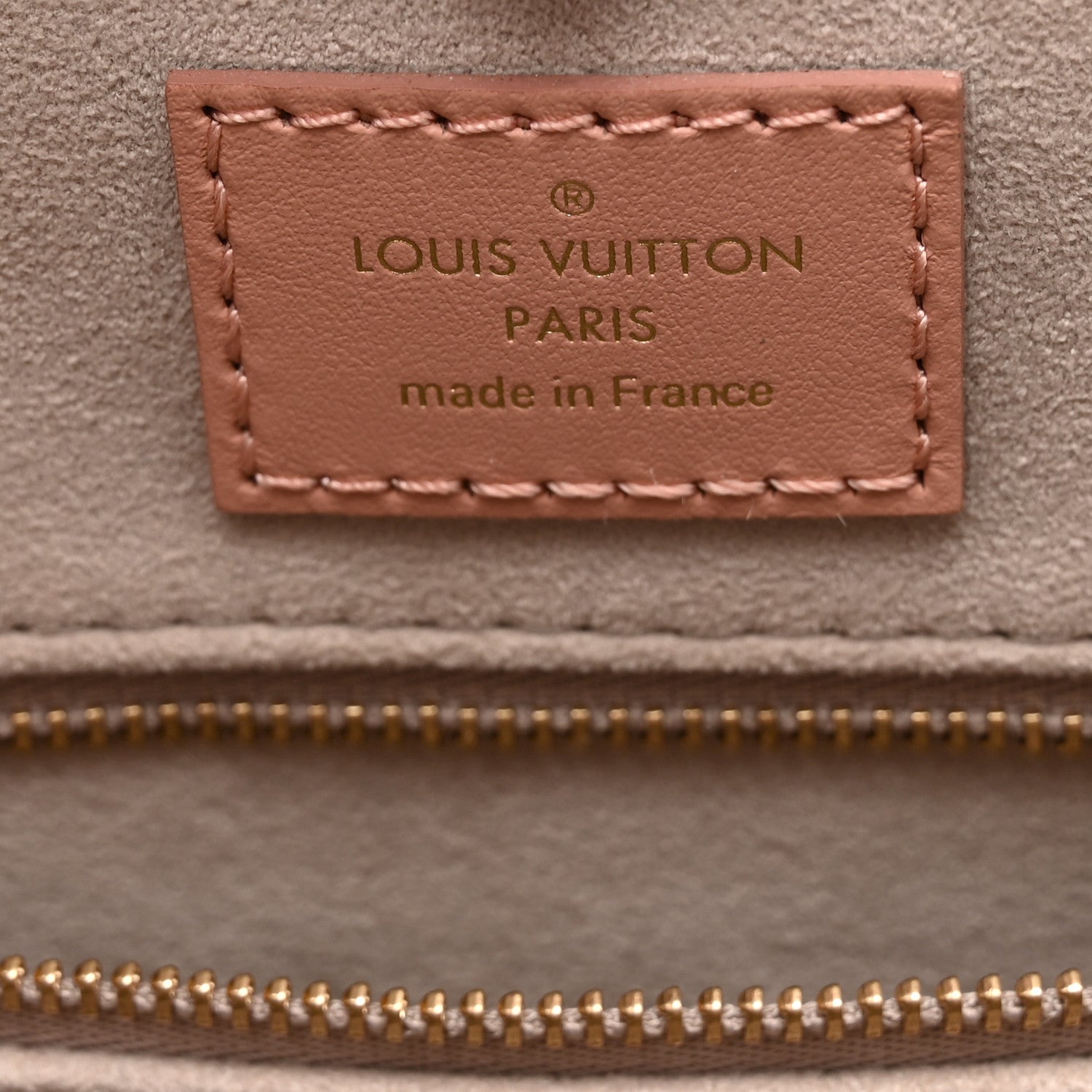 Louis Vuitton Empreinte Monogram Giant Onthego MM  Rose Trianon Creme 6 of 9