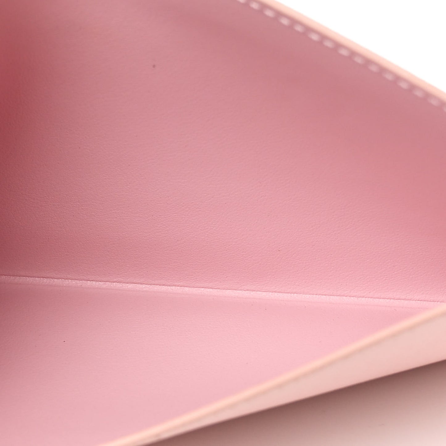 Damier Azur Pochette Felicie Chain Wallet Rose Ballerine