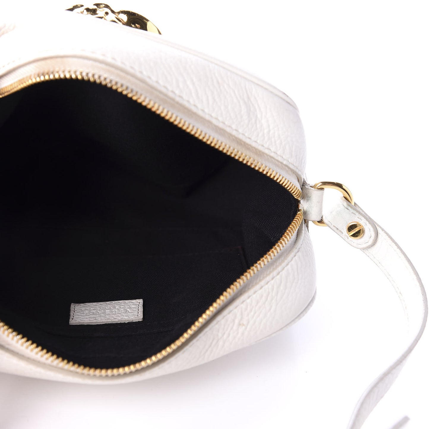 Calfskin Palazzo Camera Bag White