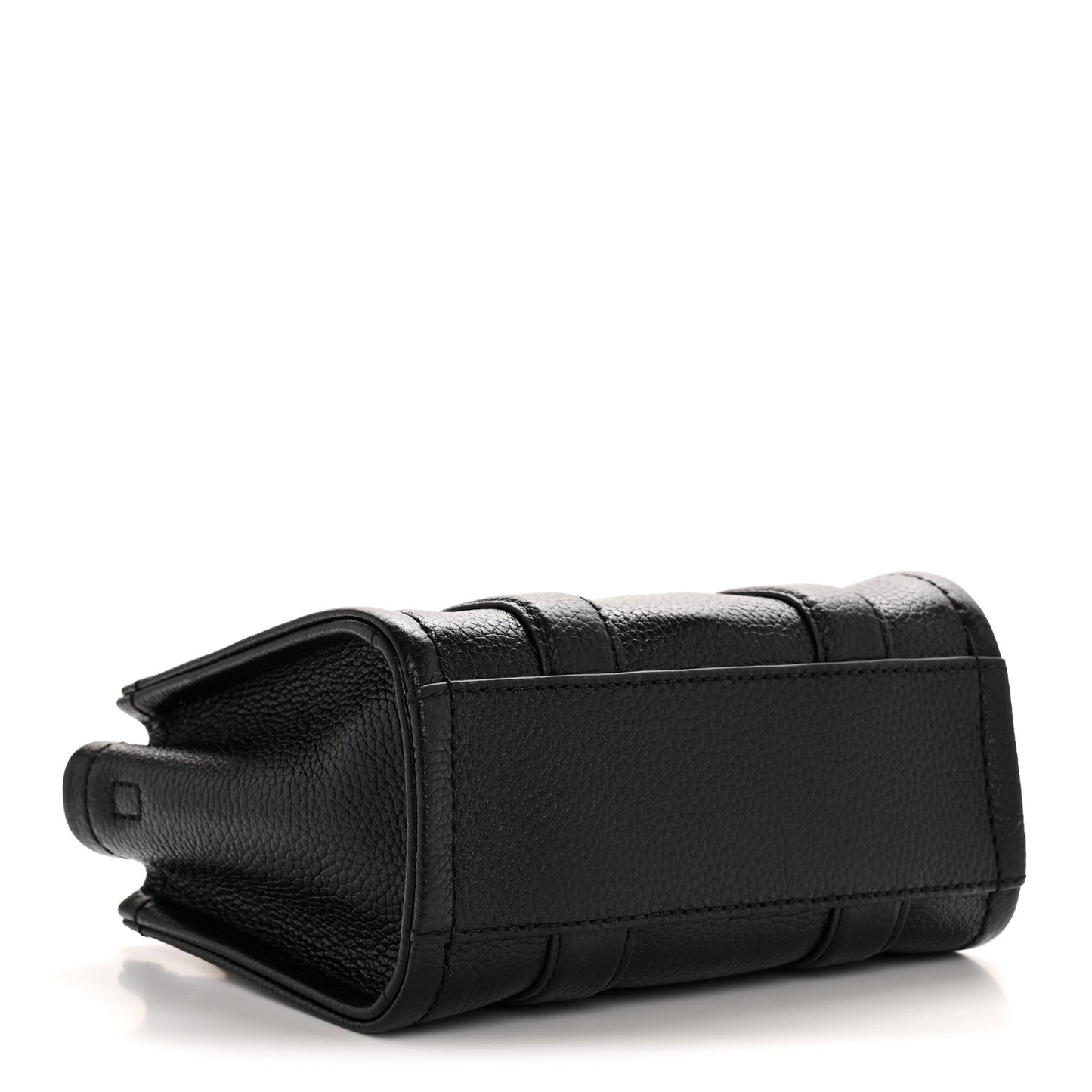 Grained Calfskin Crossbody The Tote Bag Black
