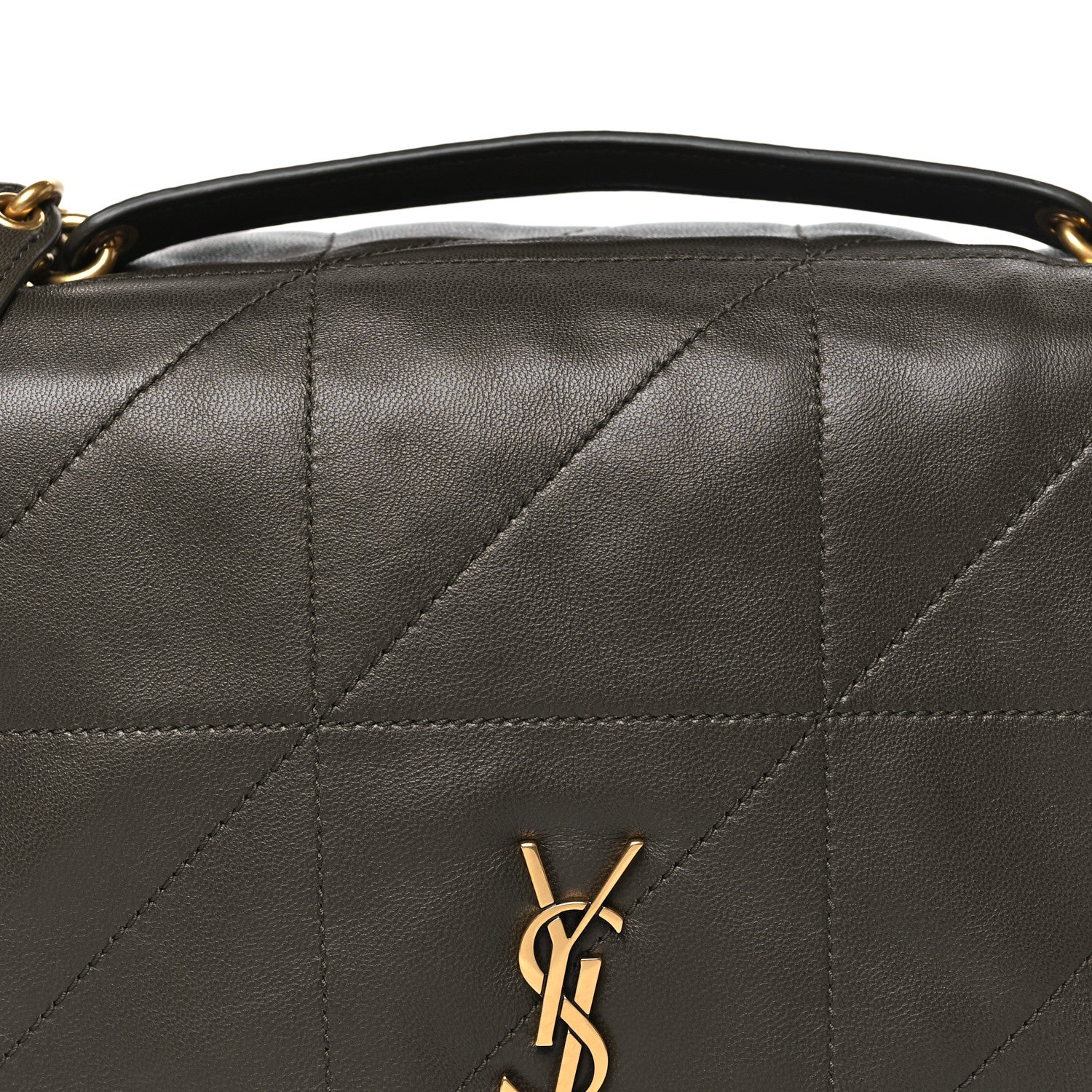 Saint Laurent Lambskin Matelasse Monogram Small Jamie 4.3 Light Musk 8 of 10