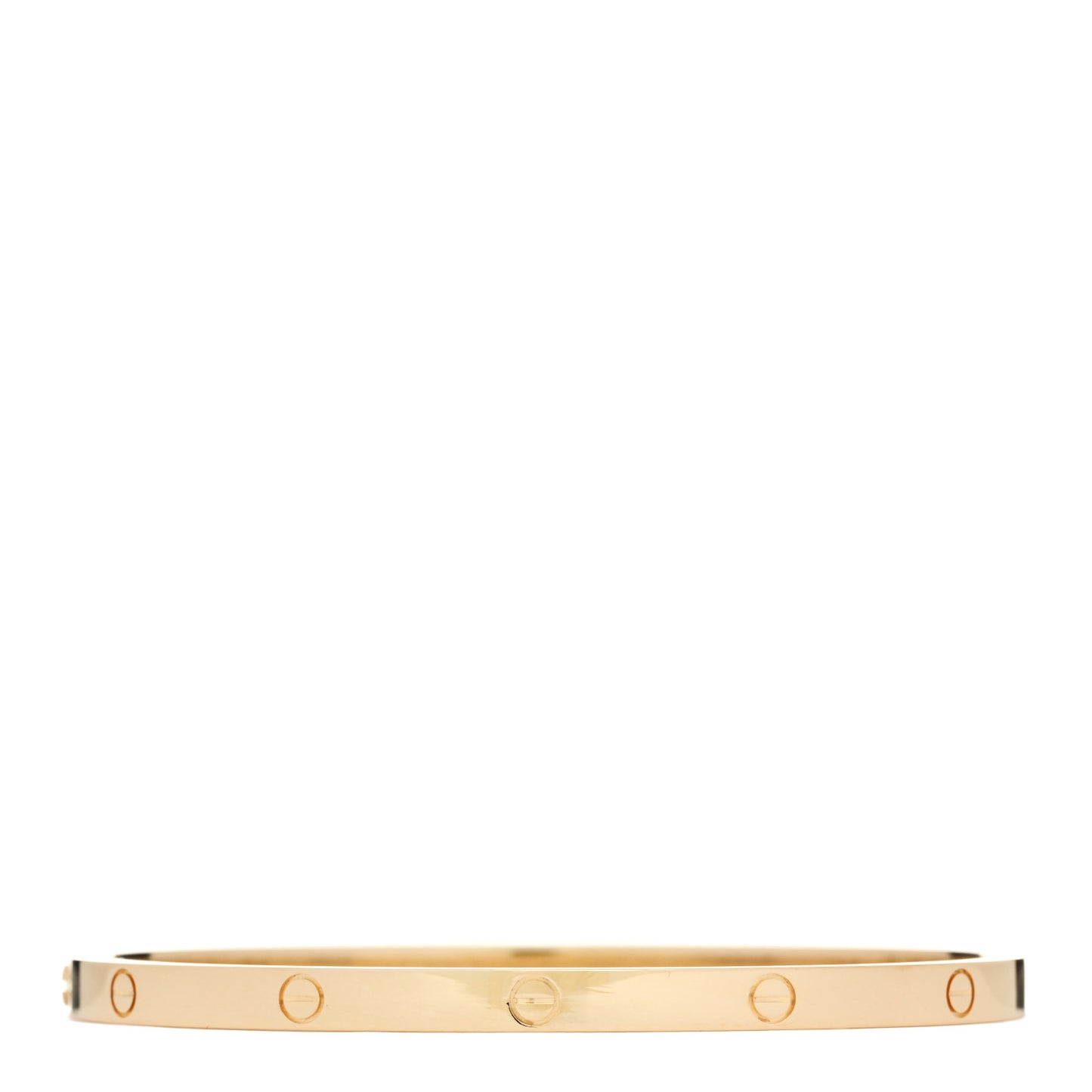 18K Yellow Gold Small LOVE Bracelet 16