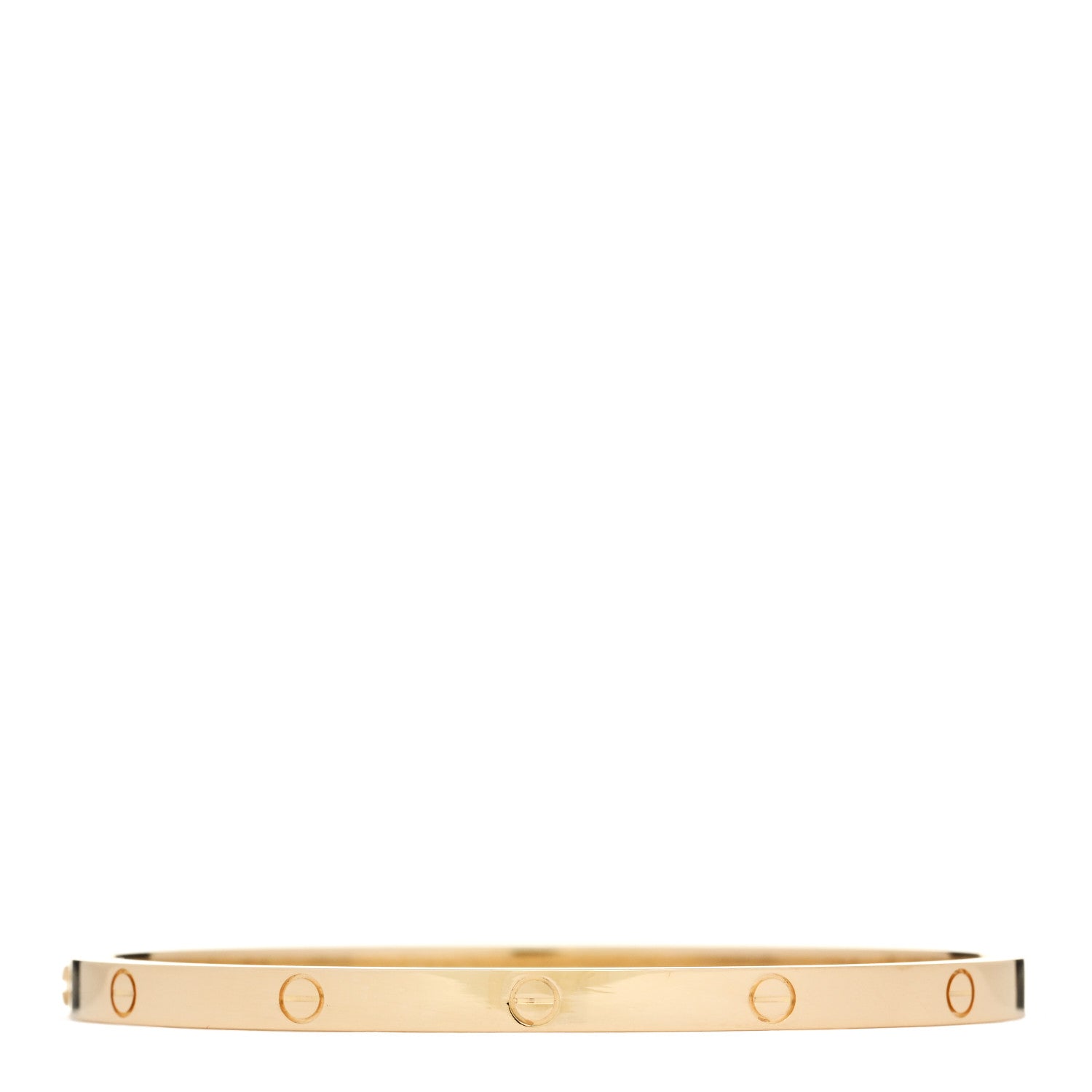 Cartier 18K Yellow Gold Small LOVE Bracelet 16 2 of 8